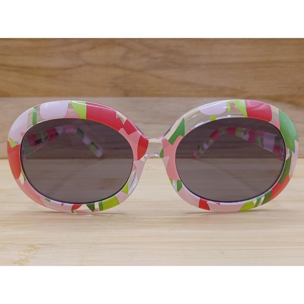 Gymboree 10 GY Easter Pink and Green Girls Oval 50-15-130 Sunglasses